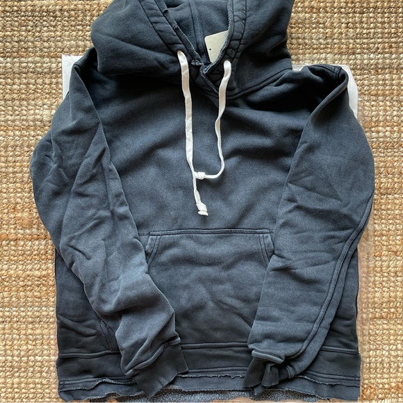 NEW Free People We The Free Zuma Hooded Sweatshirt In Black - Picture 9 of 13
